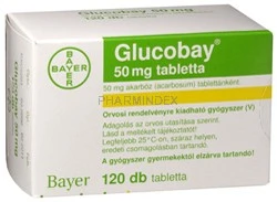 GLUCOBAY 50 mg tabletta