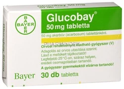 GLUCOBAY 50 mg tabletta