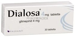 DIALOSA 4 mg tabletta