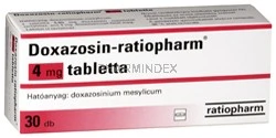 DOXAZOSIN-RATIOPHARM 4 mg tabletta