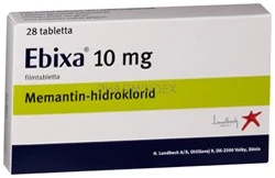 EBIXA 10 mg filmtabletta