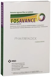 FOSAVANCE 70 mg/2800 NE tabletta