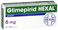 GLIMEPIRID HEXAL 6 mg tabletta