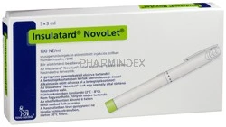 INSULATARD NovoLet 100 NE/ml szuszpenziós injekció előretöltött injekciós tollban