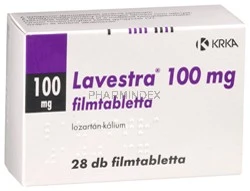 LAVESTRA 100 mg filmtabletta