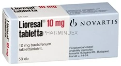 LIORESAL 10 mg tabletta