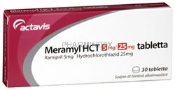 MERAMYL HCT 5 mg/25 mg tabletta