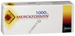 MERCKFORMIN XR MG RETARD TABLETTA 60X Adatlap / PirulaPatika online gyógyszertár
