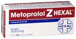 METOPROLOL Z HEXAL 150 mg retard tabletta
