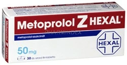 METOPROLOL Z HEXAL 50 mg retard tabletta