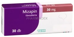 MIZAPIN 30 mg filmtabletta