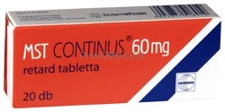 MST CONTINUS 60 mg retard filmtabletta