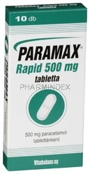 PARAMAX RAPID 500 mg tabletta