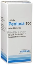 PENTASA 500 mg retard tabletta
