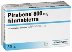 PIRABENE 800 mg filmtabletta