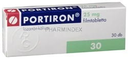 PORTIRON 25 mg filmtabletta