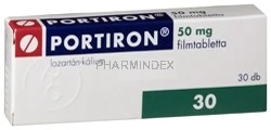 PORTIRON 50 mg filmtabletta