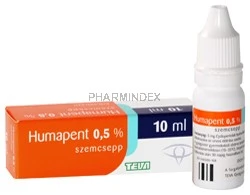 HUMAPENT 5 mg/ml oldatos szemcsepp