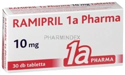 RAMIPRIL 1 A PHARMA 10 mg tabletta