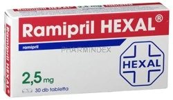 RAMIPRIL HEXAL 2,5 mg tabletta