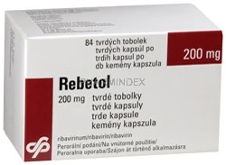 REBETOL 200 mg kemény kapszula