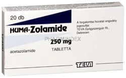 HUMA-ZOLAMIDE 250 mg tabletta