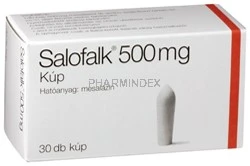 SALOFALK 500 mg végbélkúp