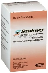 STALEVO 50 mg/12,5 mg/200 mg filmtabletta