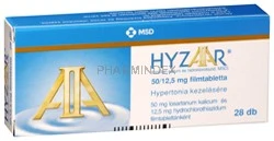HYZAAR 50 mg/12,5 mg filmtabletta