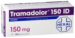 TRAMADOLOR 150 mg módosított hatóanyagleadású tabletta