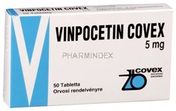 VINPOCETIN-COVEX 5 mg tabletta