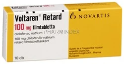 VOLTAREN 100 mg retard filmtabletta