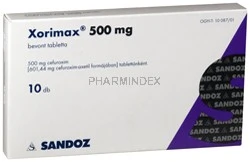 XORIMAX 500 mg bevont tabletta
