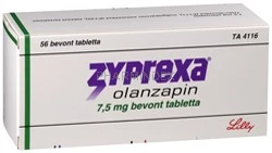 ZYPREXA 7,5 mg bevont tabletta