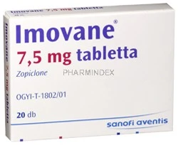 IMOVANE 7,5 mg filmtabletta
