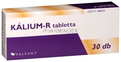 szerves kálium tabletta