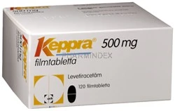 KEPPRA 500 mg filmtabletta