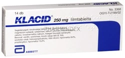 KLACID 250 mg filmtabletta