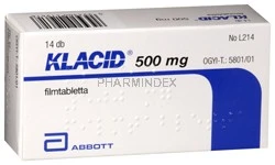 KLACID 500 mg filmtabletta