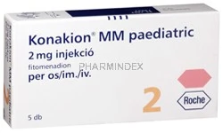 KONAKION 2 mg/0,2 ml paediatric oldatos injekció