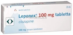 LEPONEX 100 mg tabletta