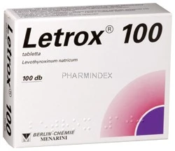 LETROX 100 µg tabletta