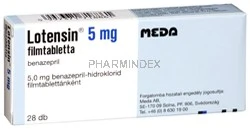 LOTENSIN 5 mg filmtabletta