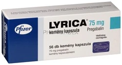 LYRICA 75 mg kemény kapszula
