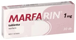 MARFARIN 1 mg tabletta