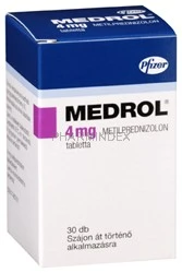 MEDROL 4 mg tabletta