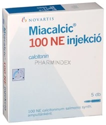 MIACALCIC 100 NE/ml oldatos injekció és infúzió