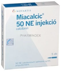 MIACALCIC 50 NE/ml oldatos injekció és infúzió