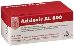 ACICLOVIR AL 800 mg tabletta