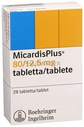 MICARDISPLUS 80 mg/12,5 mg tabletta